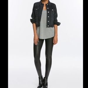 Spanx Faux Leather Leggings XL - New